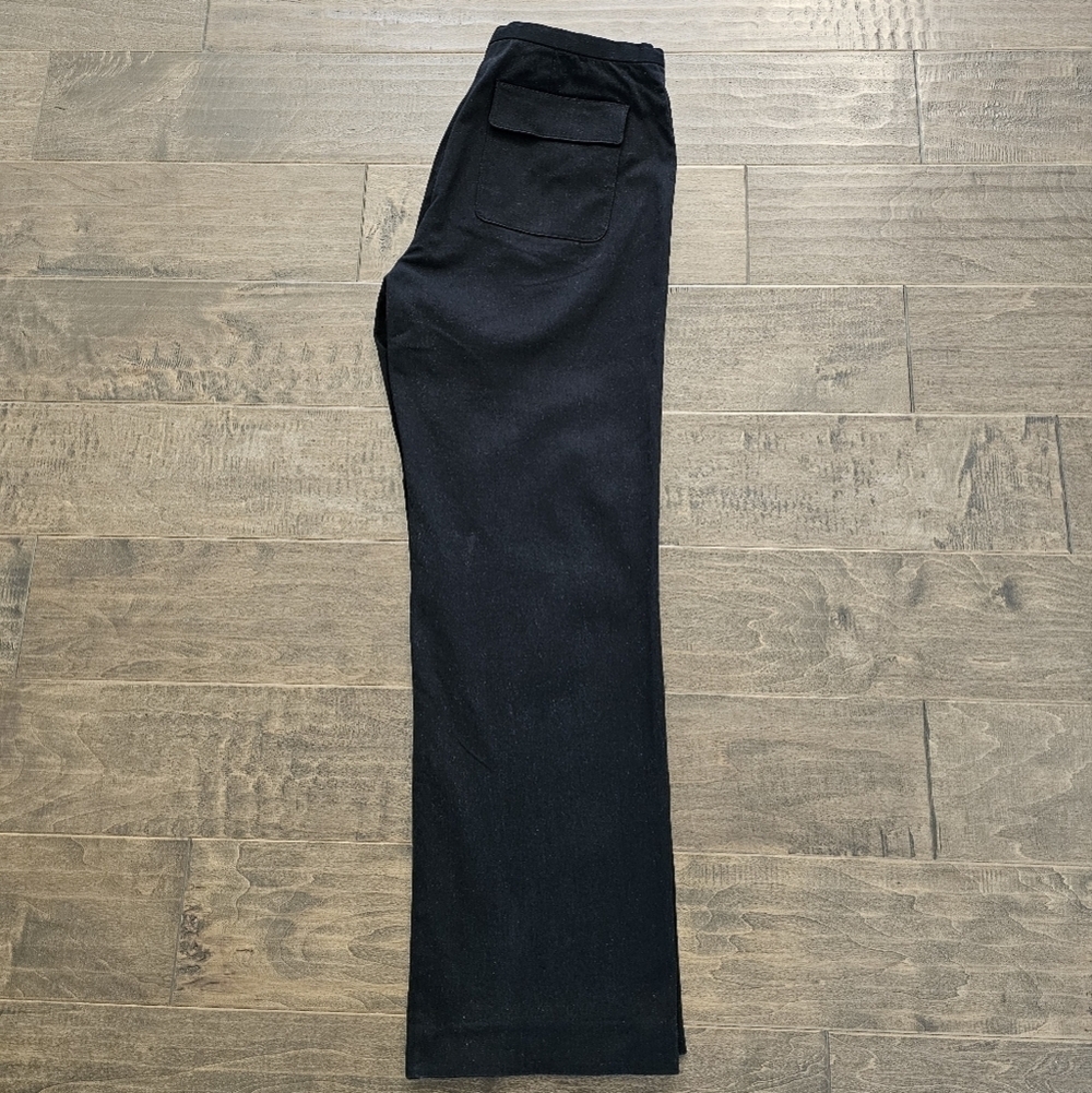 Oscar by Oscar De La Renta Black Cropped Pant - Size 6 - Picture 2 of 6